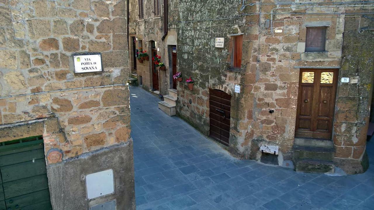 La Loggia Del Capitano - Rione Capisotto Apartment Pitigliano Exterior photo